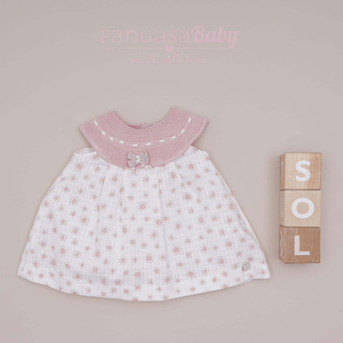 Vestido sol rosa Sunny love Pangasa