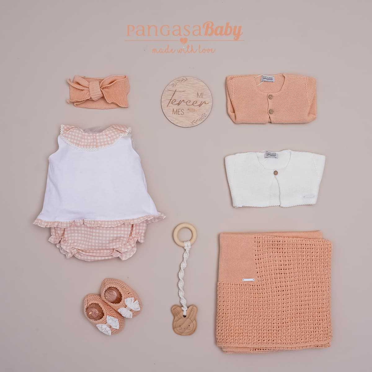 Conjunto Little vichy Pangasa Baby