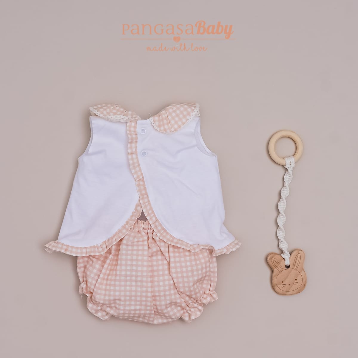 Conjunto Little vichy Pangasa Baby