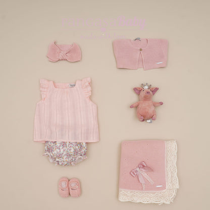 Conjunto tela flores Tiny flowers Pangasa Baby