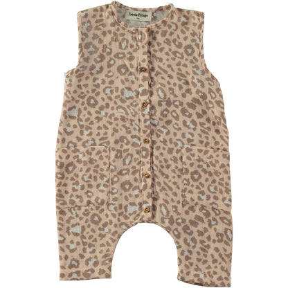 Mono baby sin mangas animal print Tocoto Vintage