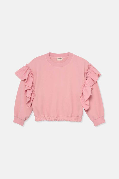 Sudadera rosa Cozmo