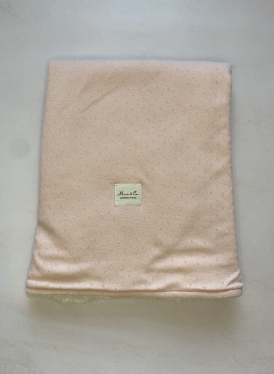 Mini &amp; Co pink swaddle/blanket