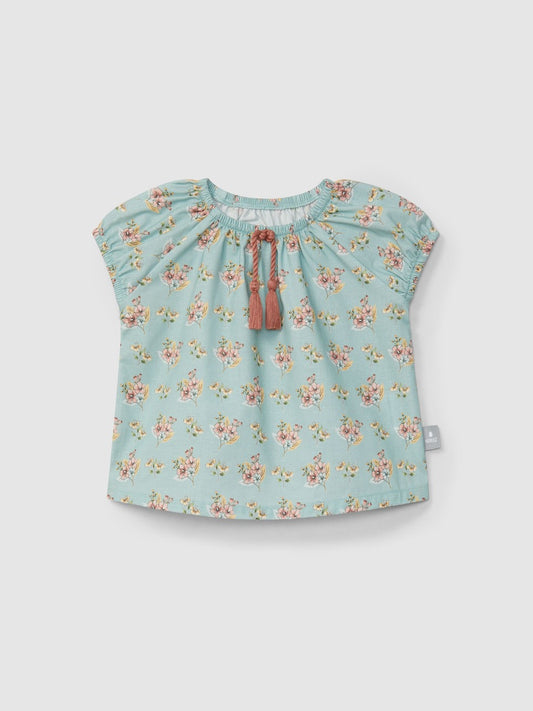 Blusa floral menta Snug