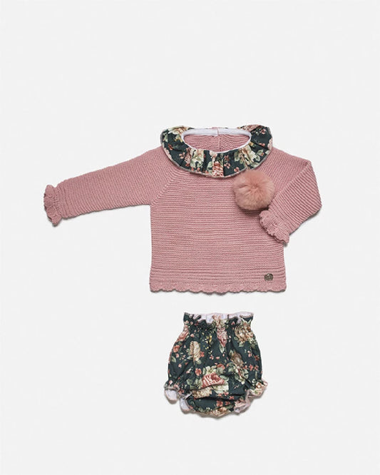 Conjunto flores Juliana