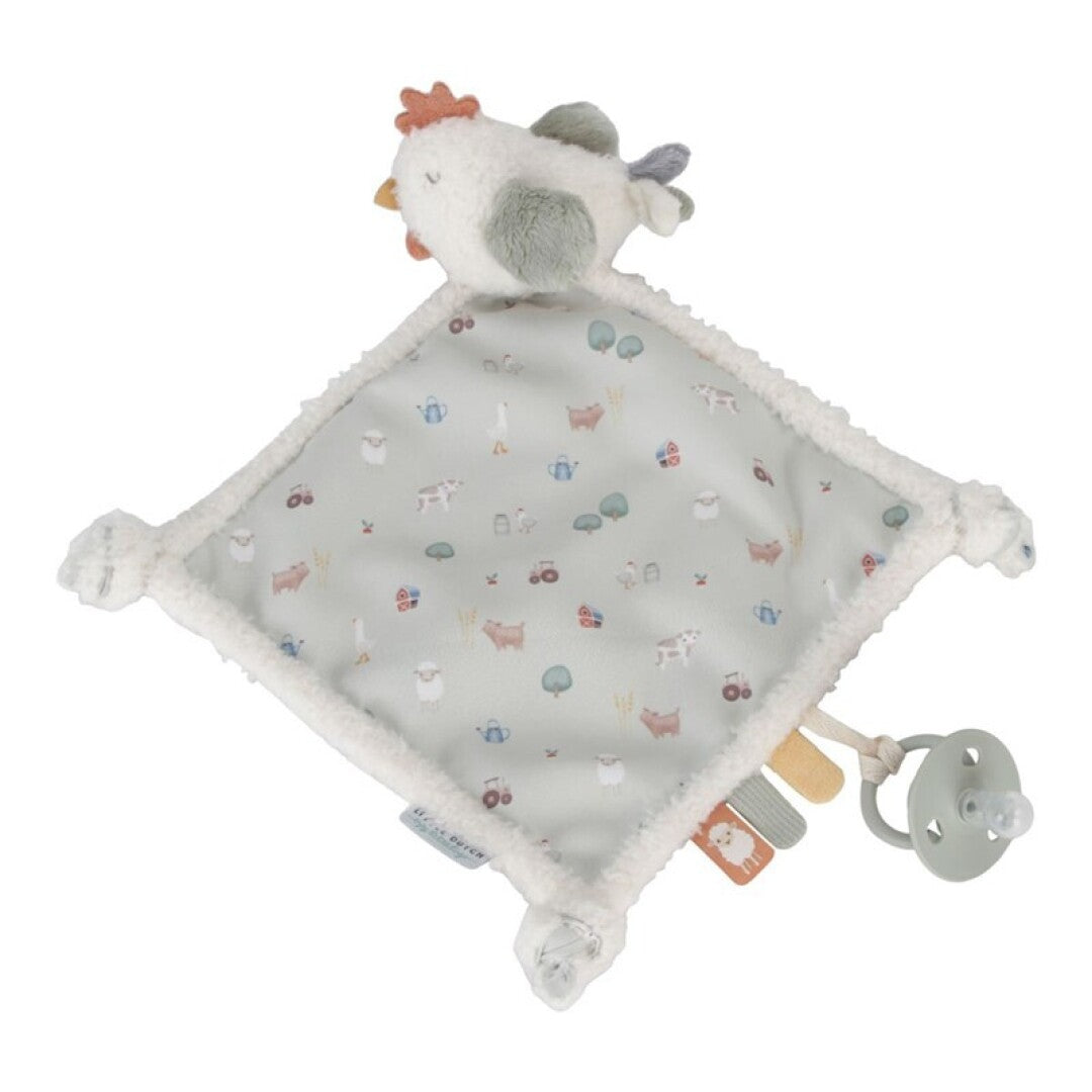 Doudou gallina Little Dutch