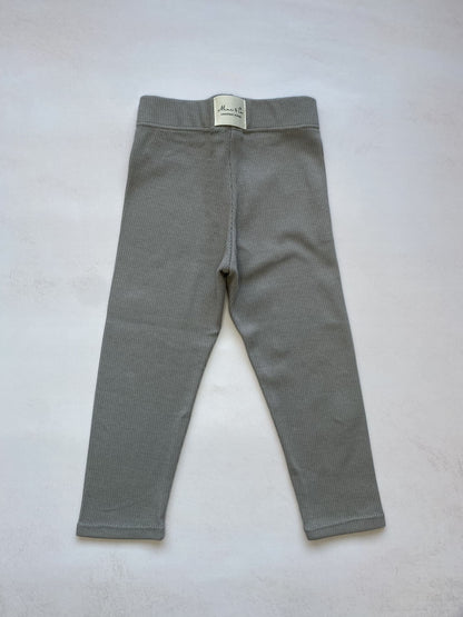 Legging gris rock Mini & Co