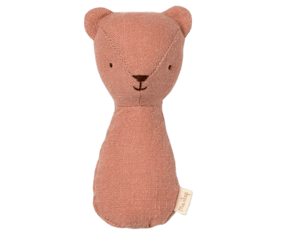 Peluche sonajero rosa Maileg