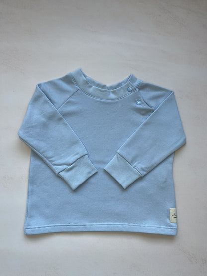 Sudadera azul bebe Mini & Co