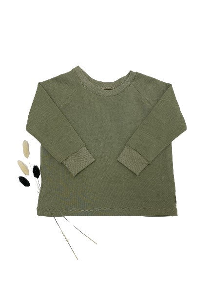 Sudadera khaki Mini & Co