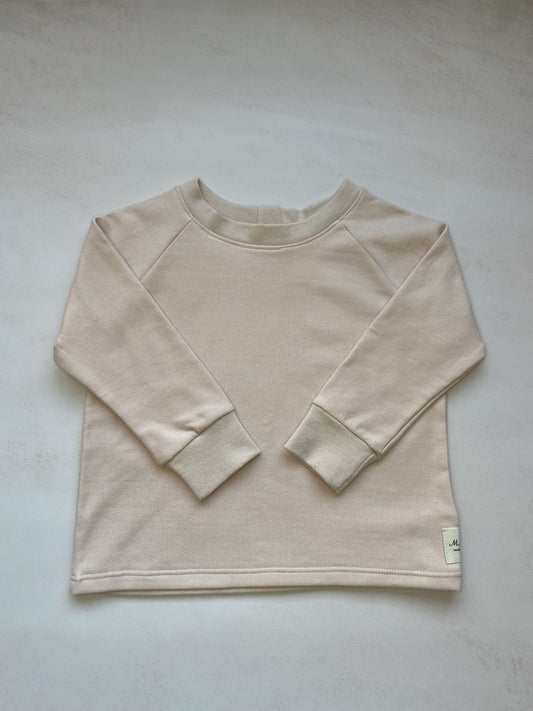 Sudadera rosa polvo Mini & Co