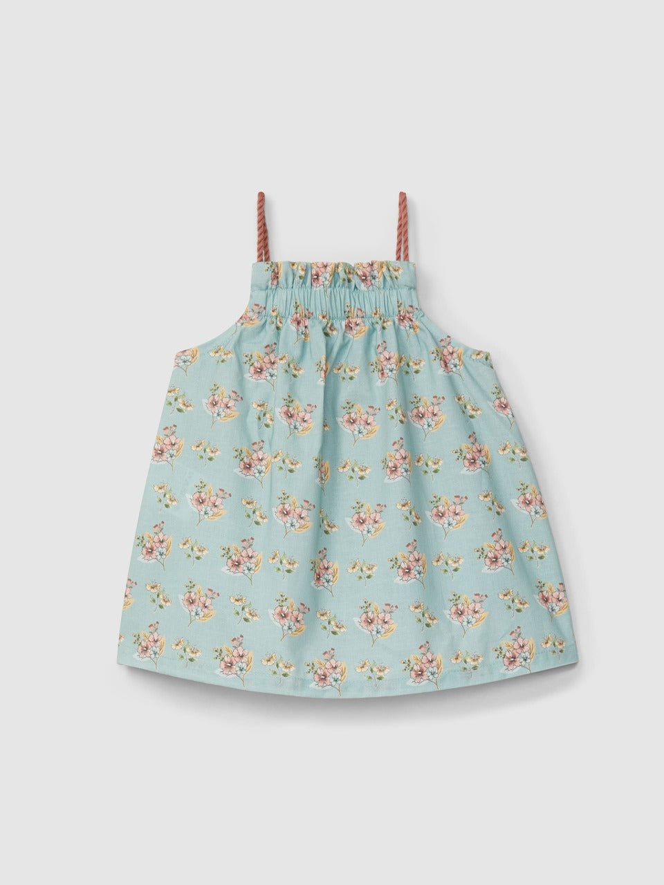 Vestido floral menta Snug